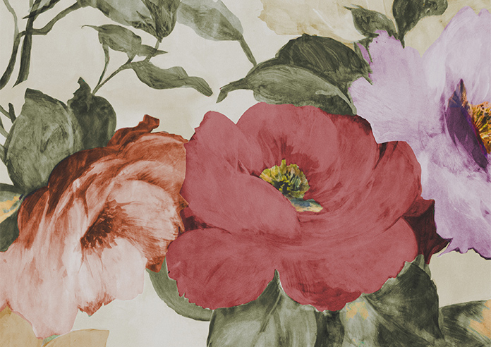 Amelia Faux Silk, Berry Blush - Motorised Roman Blind - Image 7